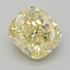 GIA Certified 2.00 Carat Fancy Yellow VS1 Clarity Diamond