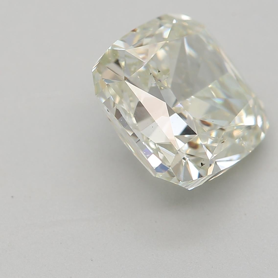 Women's or Men's GIA Certified 2.00 Carat Fancy Yellowish Green SI2 Clarity Diamond For Sale