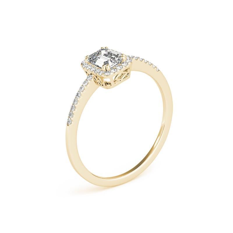 GIA zertifiziert 2,00 Karat Radiant Halo Filigran Korb Diamant Ring im Angebot 1