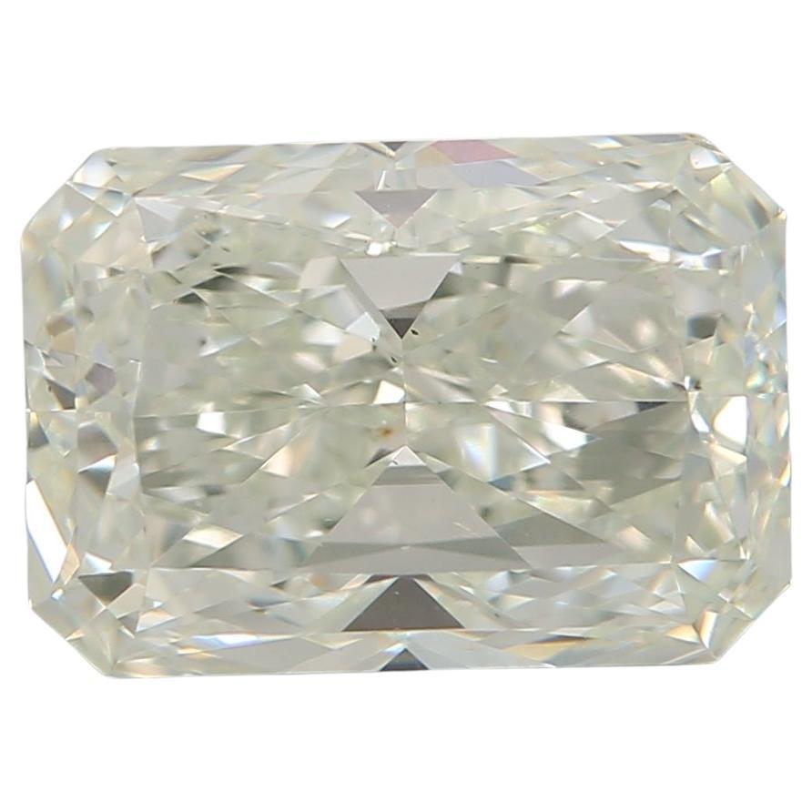 GIA Certified 2.00 Carat Very Light Green SI1 Clarity Diamond
