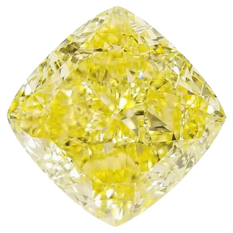 GIA Certified 20.00 Carats Fancy Yellow Diamond  For Sale