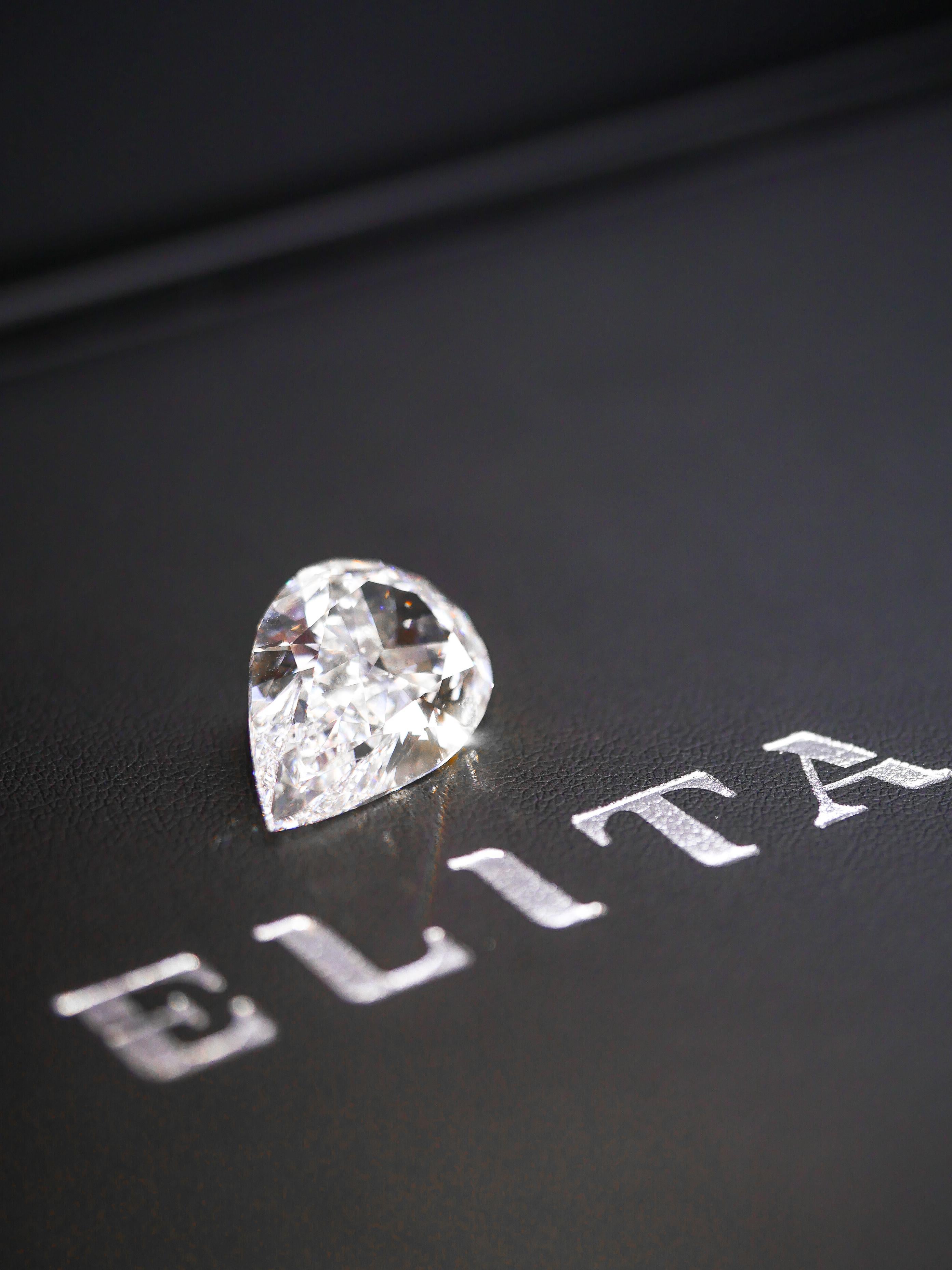 GIA Certified 20.04 Carat Pear Diamond In New Condition For Sale In MELBOURNE, AU