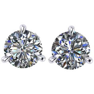 Vvs1 diamond earrings for sale Clearance