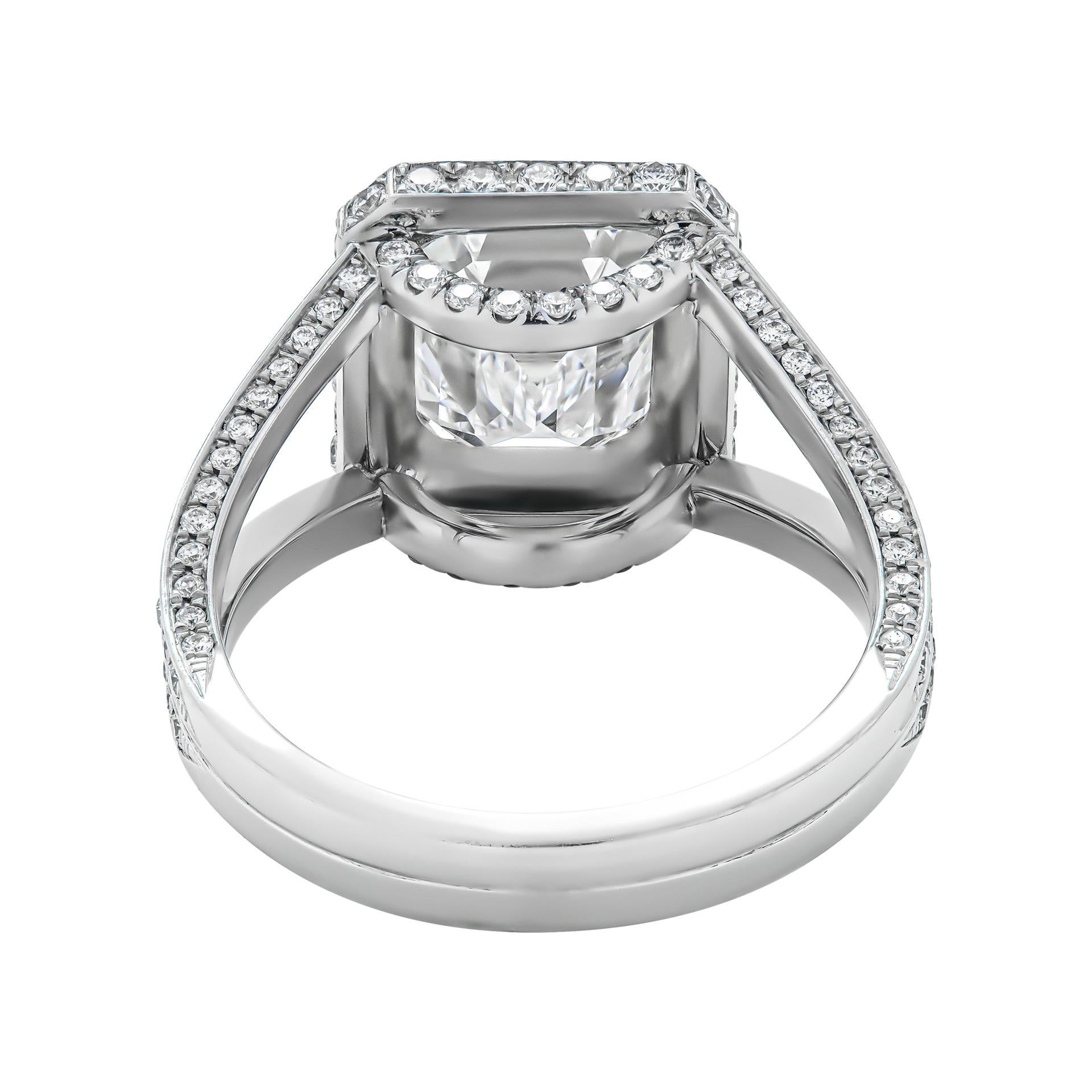 2 carat emerald cut diamond price