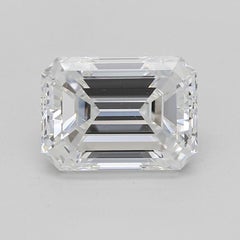 GIA Certified 2.01 Carat Emerald Halo Antique 18K White Gold Diamond Ring