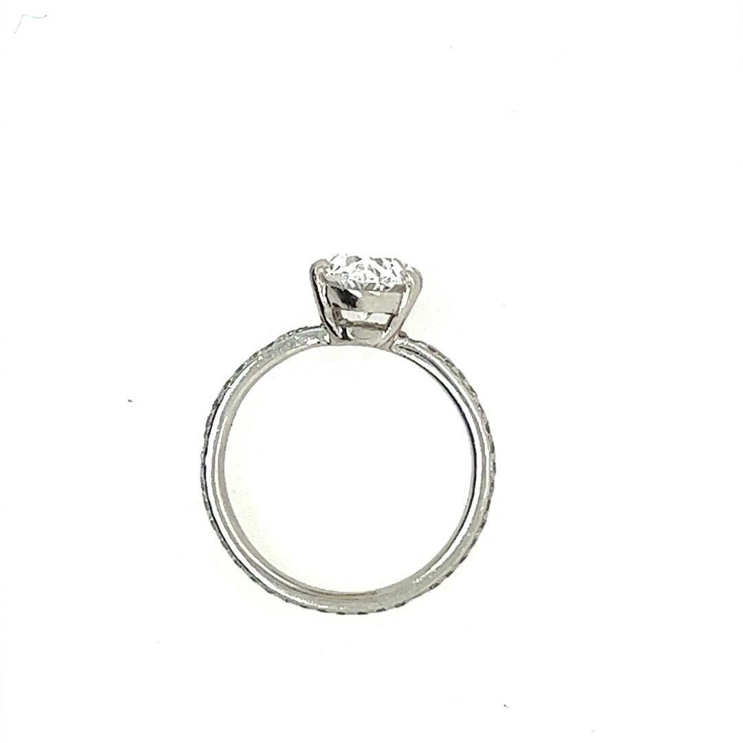 2.01 carat oval diamond