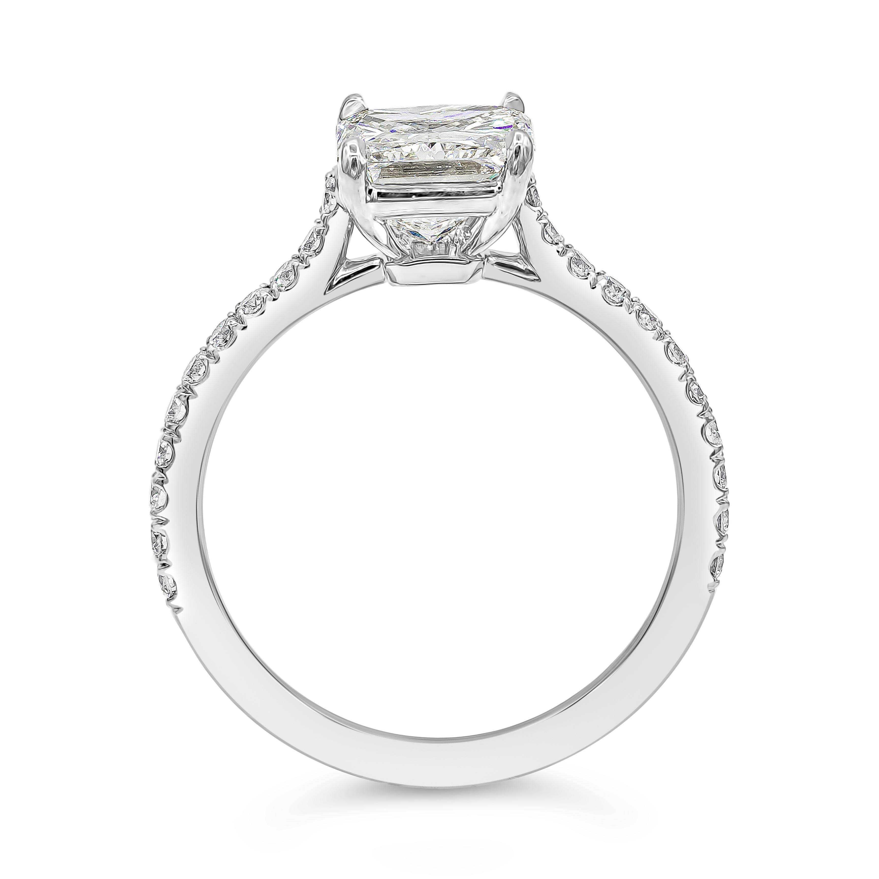 radiant diamond ring