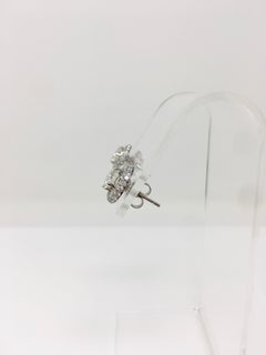 Clous d'oreilles en diamants blancs ronds brillants de 2,01 carats certifiés GIA