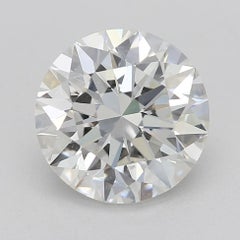 Collana con ciondolo solitario con diamante taglio rotondo certificato GIA da 2,01 ct