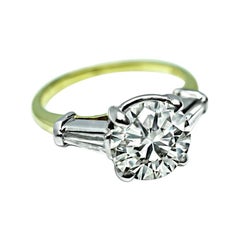 GIA Certified 2.01ct Diamond Engagement Ring