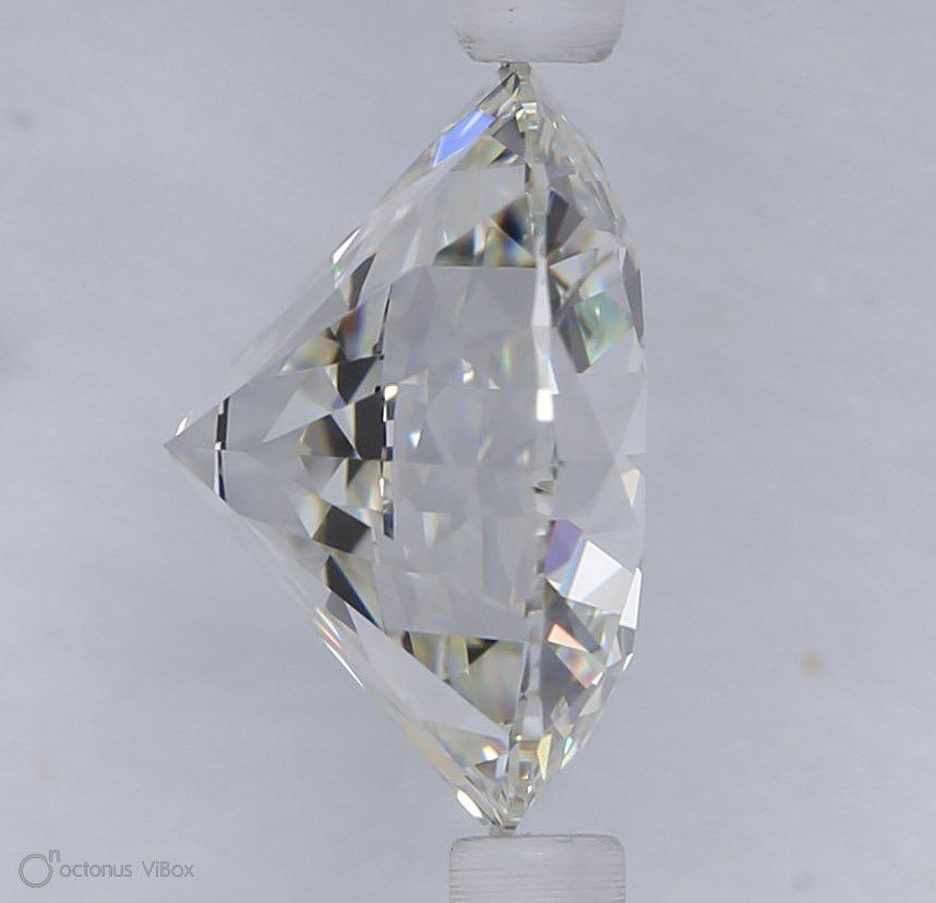 Round Cut GIA Certified 2.01ct I SI2 Round Brilliant Cut Diamond For Sale