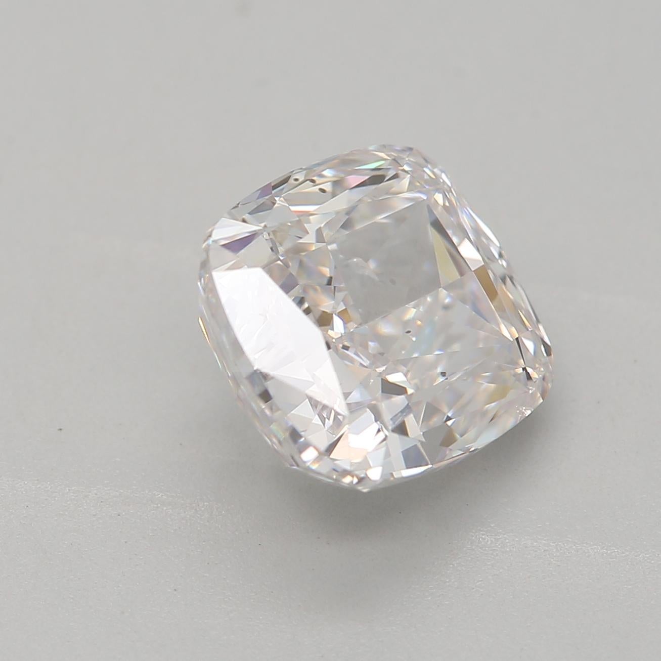 Taglio cuscino Diamante certificato GIA da 2,02 carati di colore rosa tenue con purezza SI2 in vendita