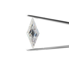 ¡EXTREMADAMENTE RARO! Certificado GIA 2,02 quilates  Rombo Cometa Corte escalonado Diamante antiguo