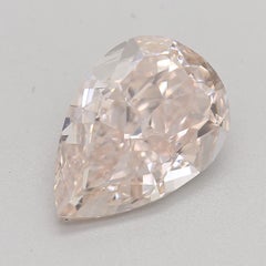 GIA Certified 2.02 Carat Light Pinkish Brown SI1 Clarity Diamond