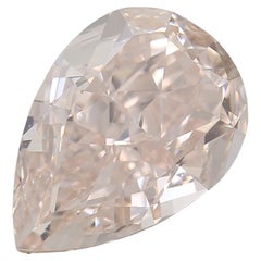 GIA-zertifiziert 2,02 Karat Light Pinkish Brown SI1 Clarity Diamant