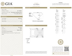 GIA Certified 2.02 Carat Natural Diamond Princess Cut F Color SI1 Clarity