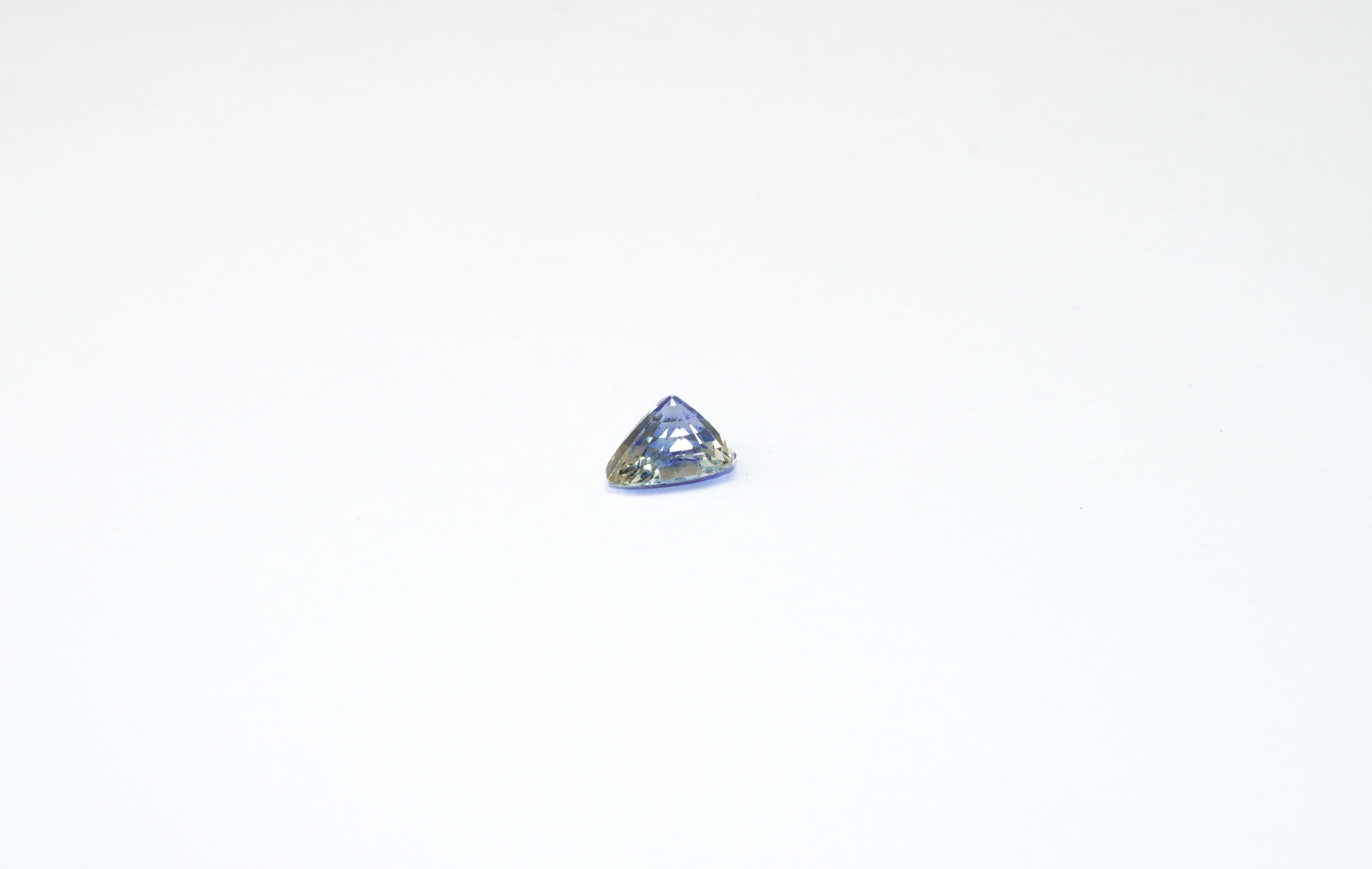 Modern GIA Certified 2.02 Carat No Heating Blue Sapphire For Sale