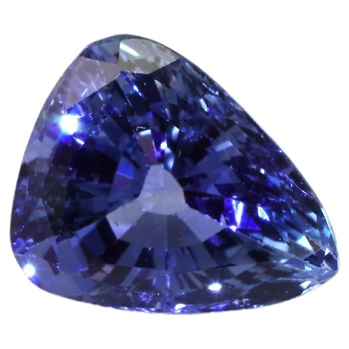 GIA Certified 2.02 Carat No Heating Blue Sapphire