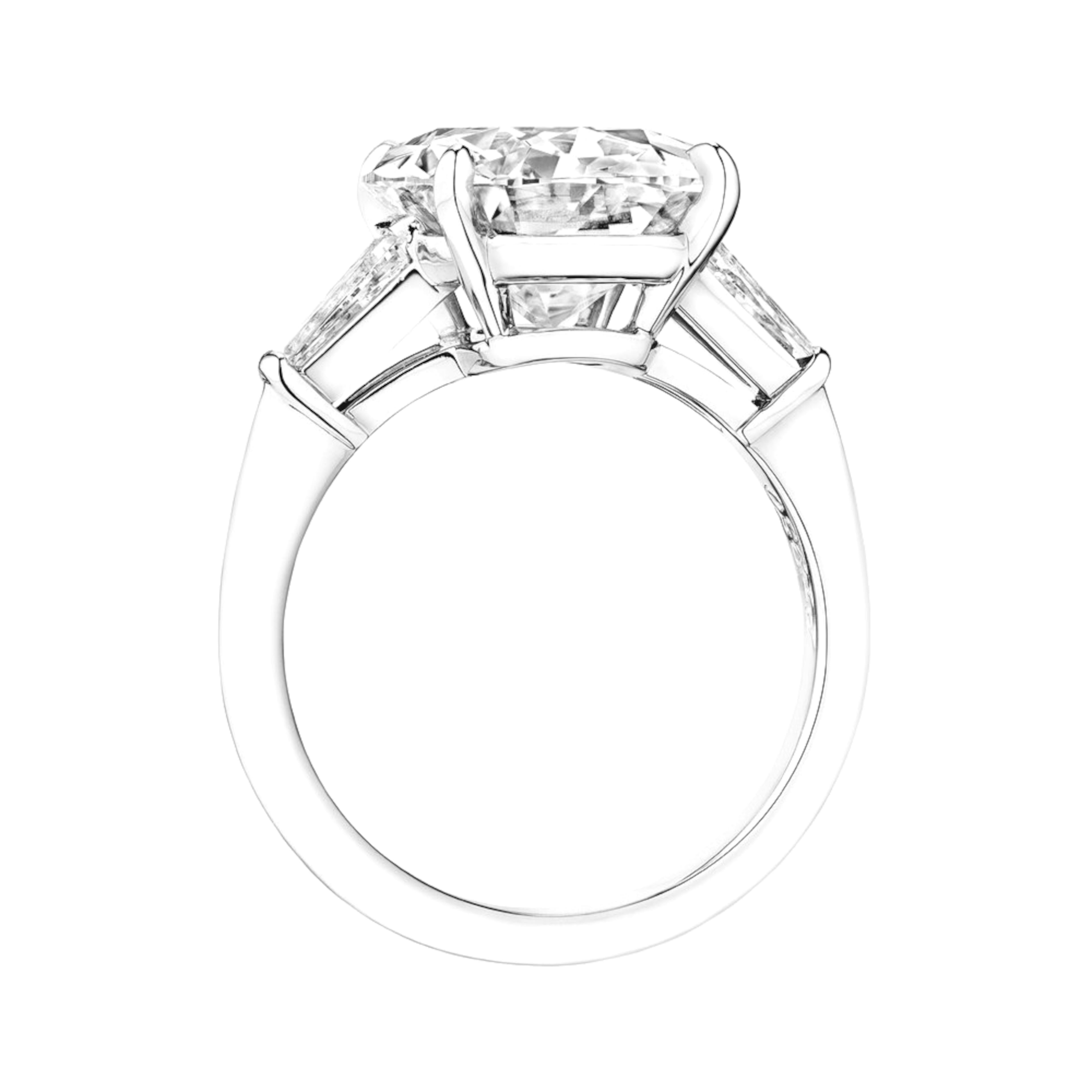 Taille vieille mine Bague en platine certifiée GIA de 2,02 carats de diamants brillants d'ancienne mine en vente