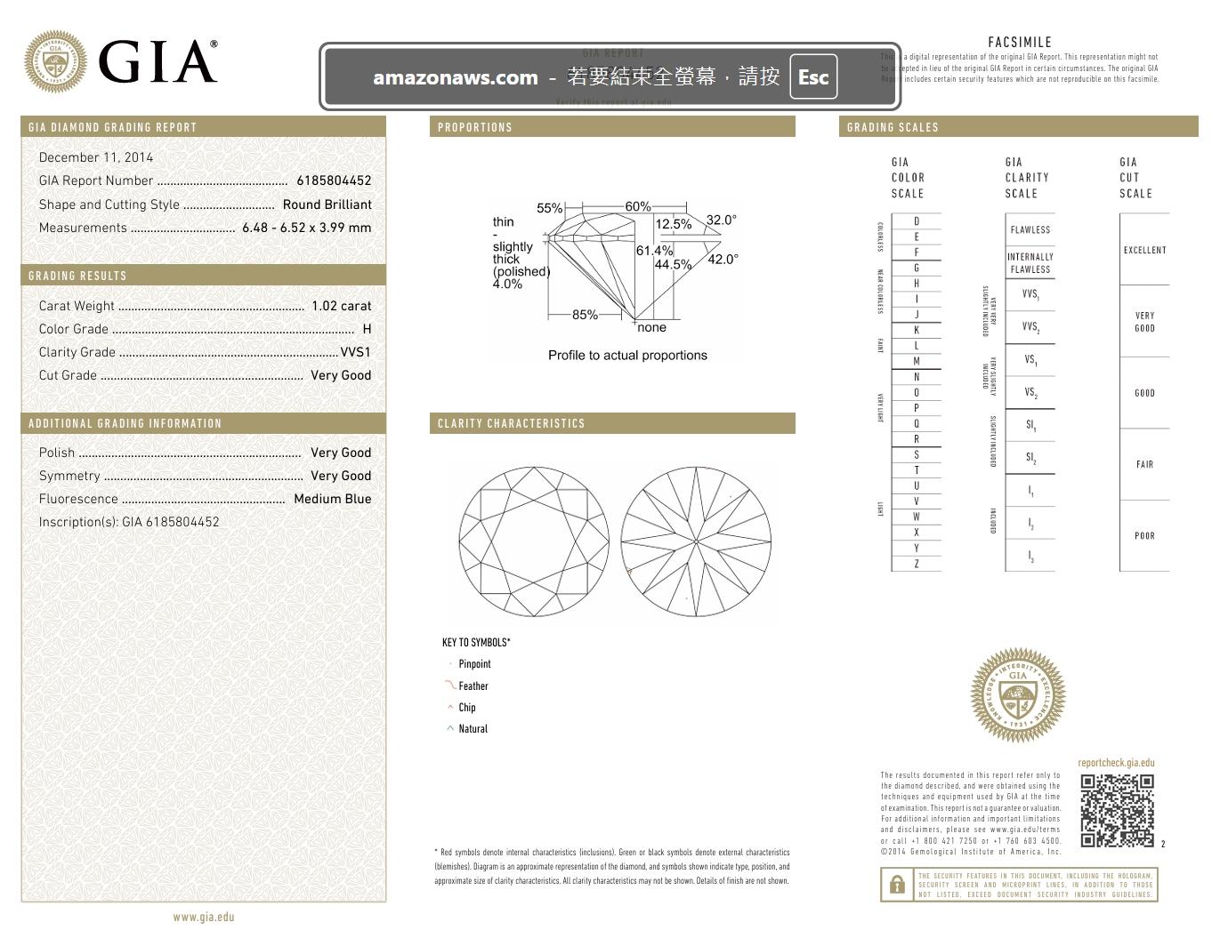 Orecchini con diamanti certificati GIA da 2,03 carati in oro bianco 18 carati in vendita 3