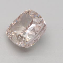 GIA Certified 2.03 Carat Fancy Pinkish Brown VS2 Clarity Diamond