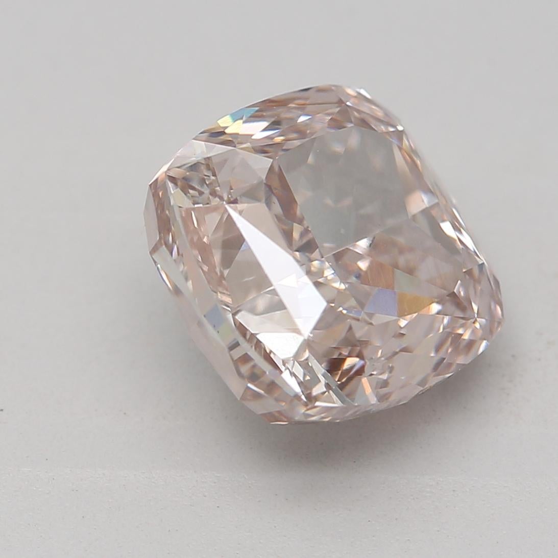 GIA Certified 2.03 Carat Fancy Pinkish Brown VS2 Clarity Diamond In New Condition For Sale In บางรัก, TH