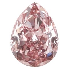 GIA Certified 2.04ct Fancy Intense Pink Diamond, Pear, VS1