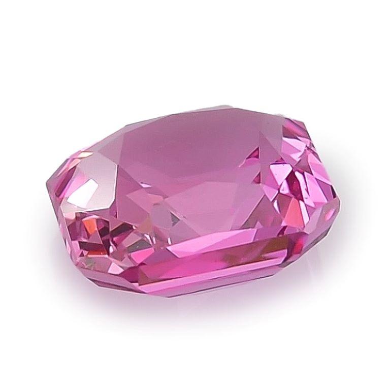 GIA Certified 2.08 Carats Unheated Pink Sapphire  In New Condition For Sale In Los Angeles, CA
