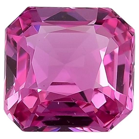 GIA Certified 2.08 Carats Unheated Pink Sapphire  For Sale