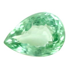 GIA Certified 2.09ct Paraiba Tourmaline Light Mint Green Pear Cut Rare Gem