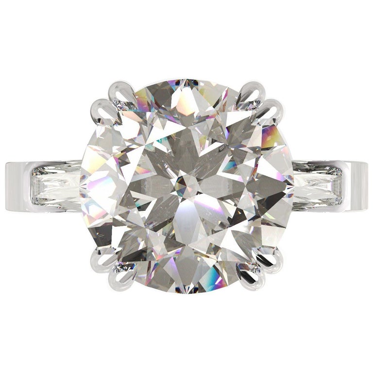 GIA Certified 1.91 Carat Round Brilliant Cut Diamond Eye Clean 100 at