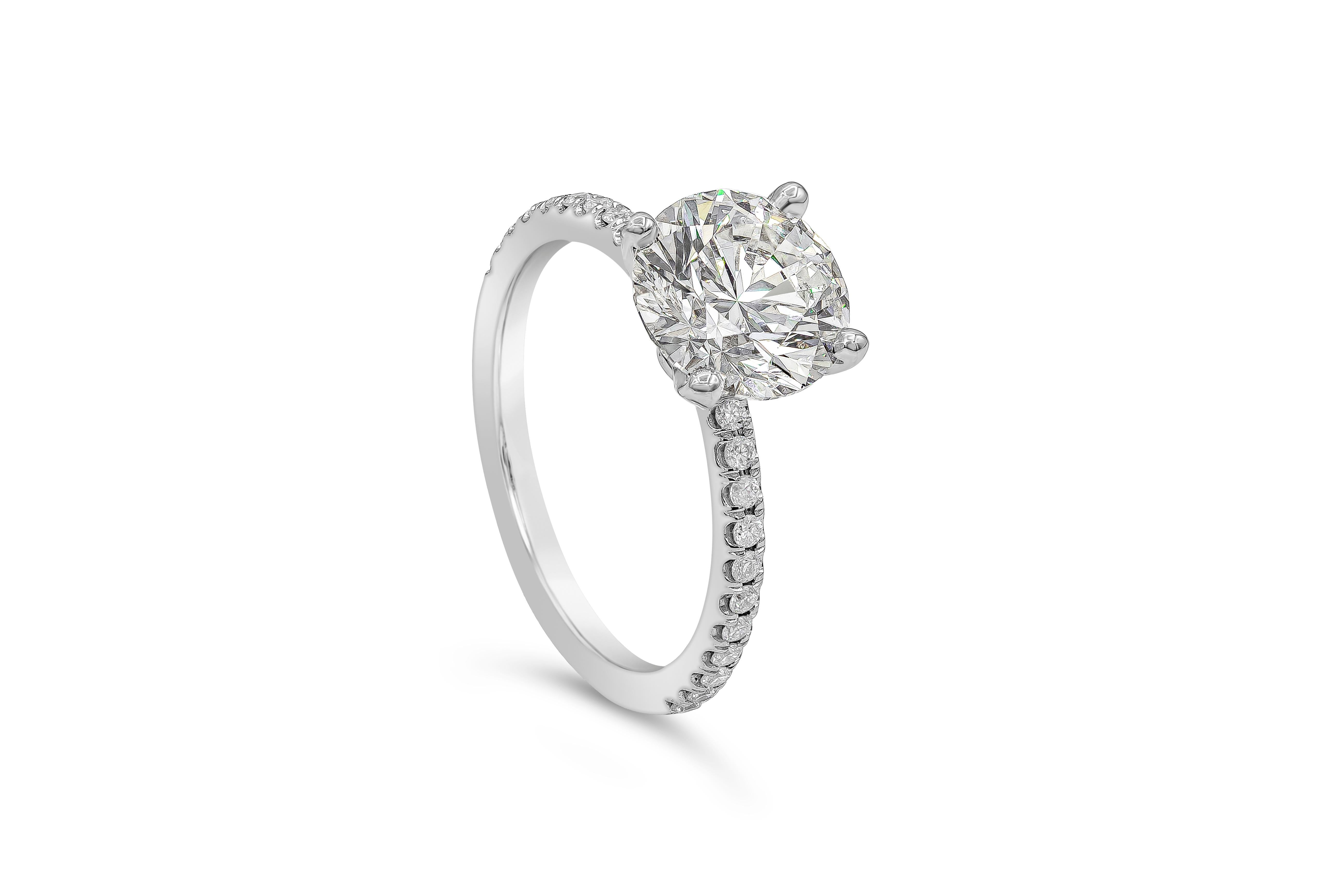 2.10 carat diamond ring