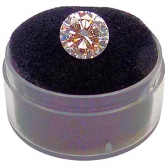 GIA Certified 2.11 Carat Round Brilliant Diamond