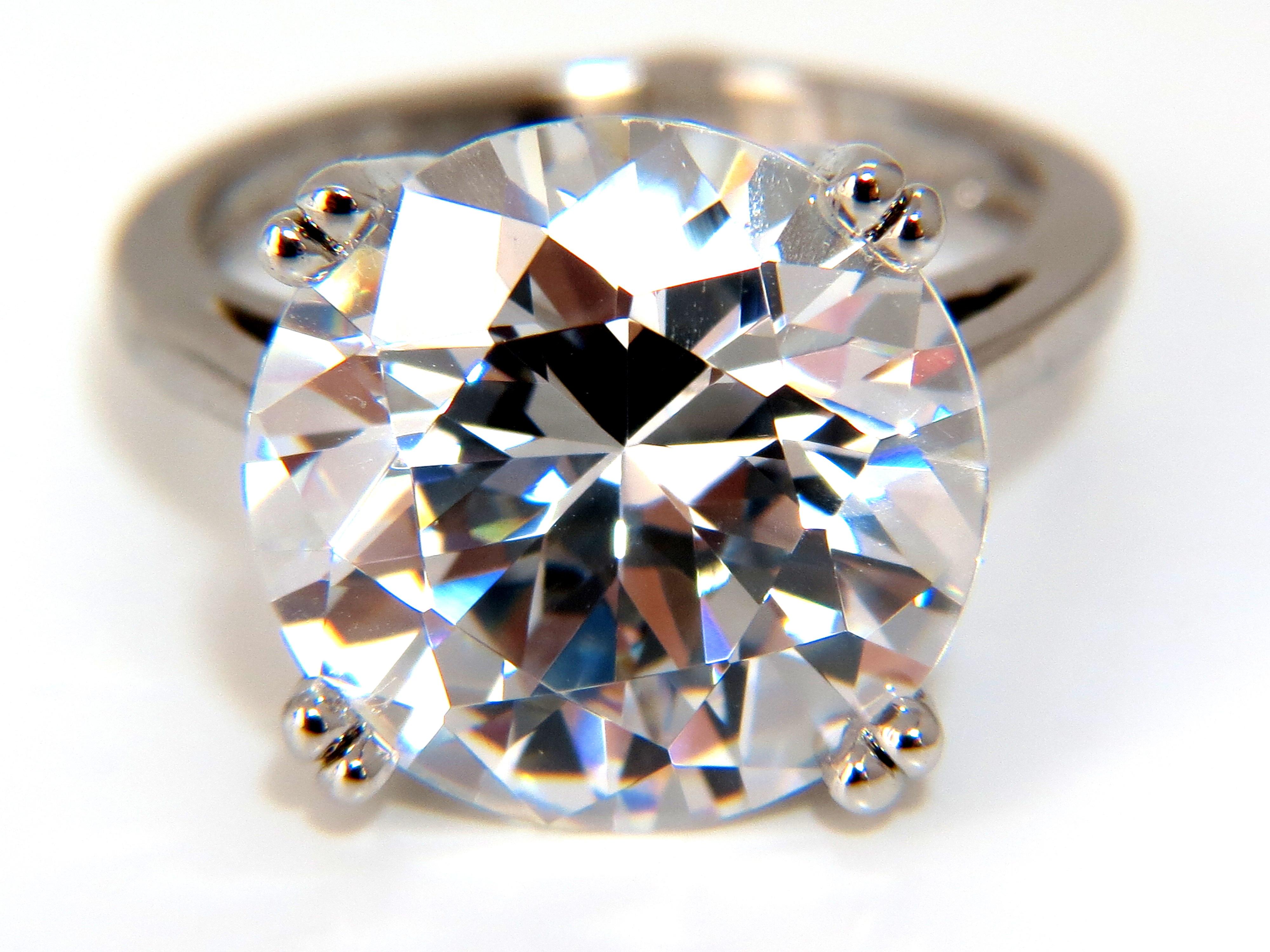 GIA Certified 21.11ct Type 2a Round Diamond ring.
Solitaire Mounting, Platinum 
Excellent Cut 
Excellent Polish
Excellent Symmetry
No Florescence. 
Heart & Arrow Cut Proper
Ring Current: Size 6.50 & We may resize.
Engraved: 