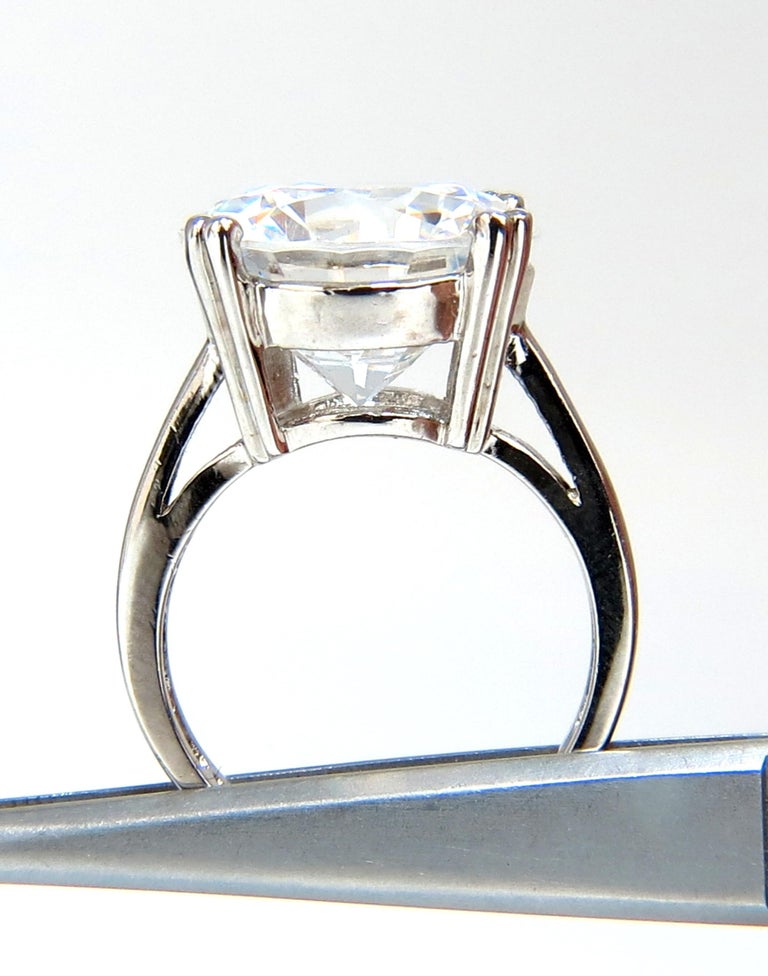 GIA Certified 21 11 Carat D VVs1 Type 2a Round Diamond Engagement Ring