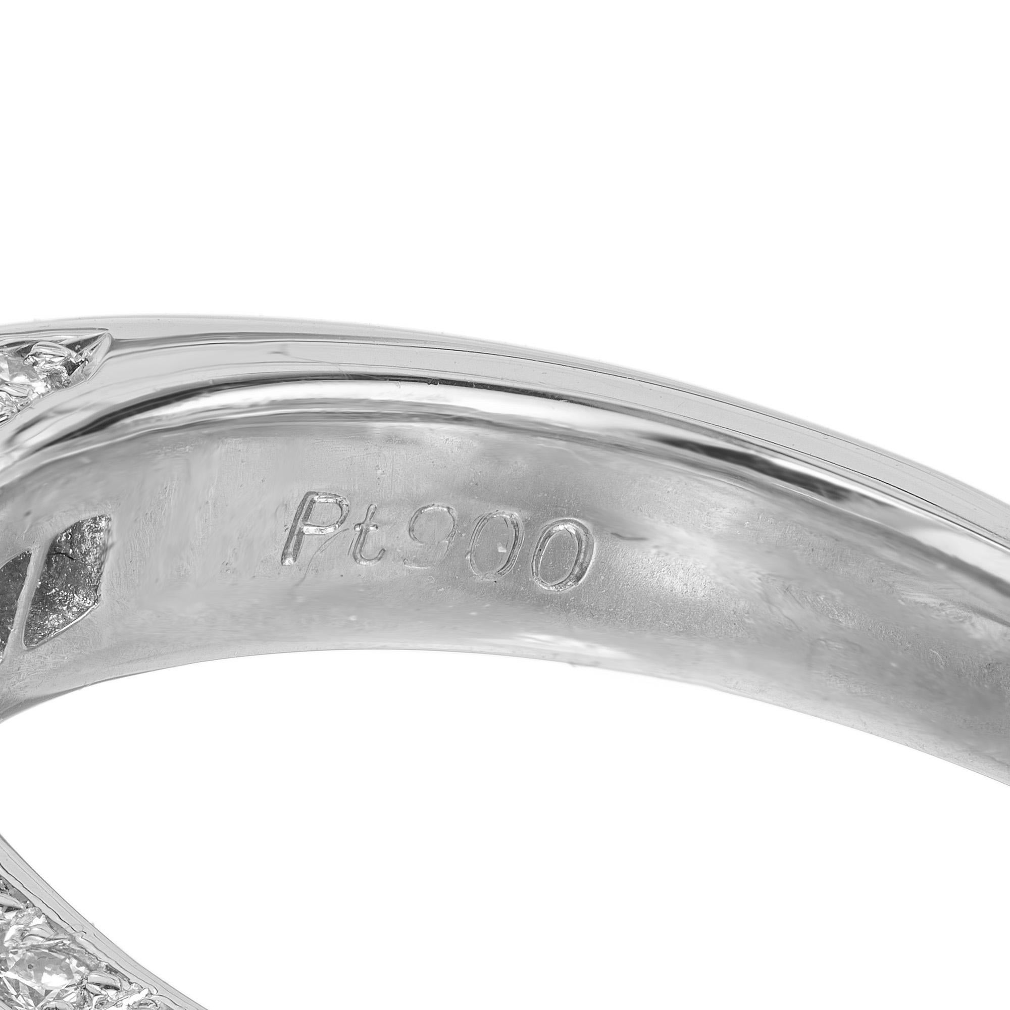 GIA Certified 2.15 Carat Burma Octagonal Ruby Diamond Platinum Engagement Ring For Sale 2