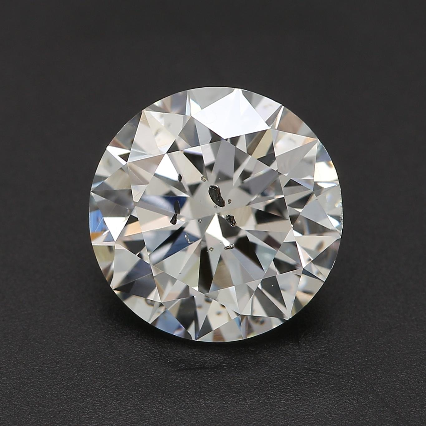 Certificate: GIA 
Report Number: 1455341881
Shape And Cut: Round
Carat Weight: 2.15 carat
Measurements: 8.26 x 8.33 x 5.00 mm
Color Grade: E Colour

FEATURES OF THE DIAMOND:

This E color diamond is one of the highest quality diamonds on the GIA