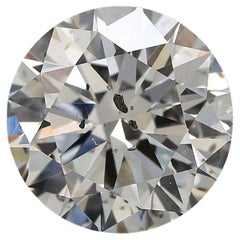 Diamante certificado por GIA de 2,15 quilates, color E y claridad I1
