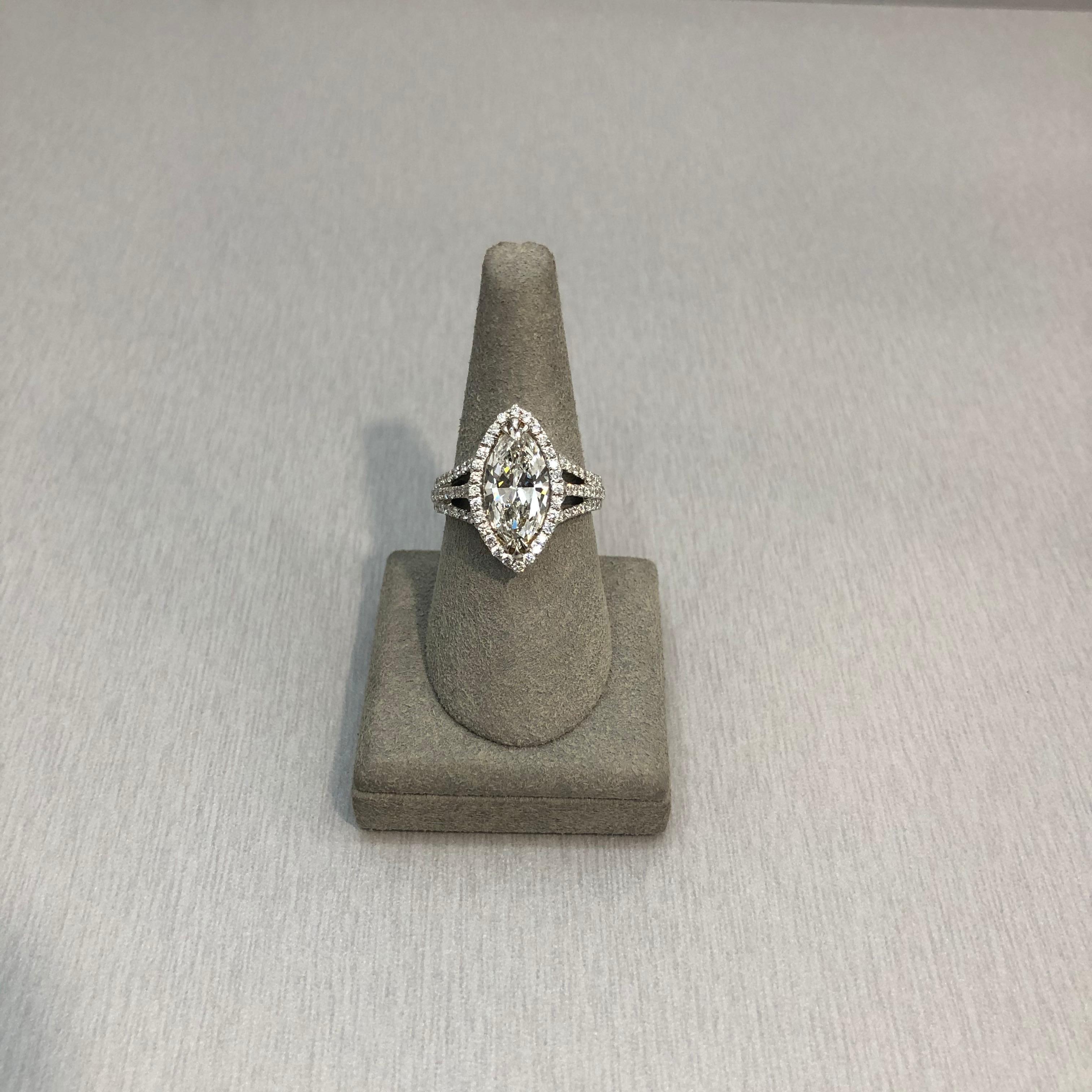 1.5 ct marquise diamond ring