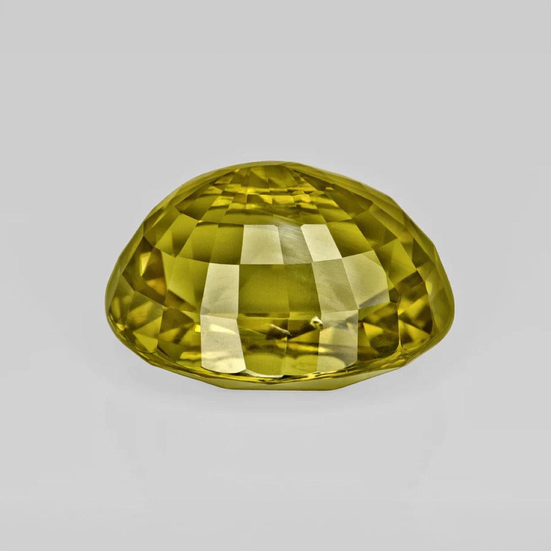 GIA Certified 21.85 Carat Natural Color Change Alexandrite In New Condition For Sale In New York, NY