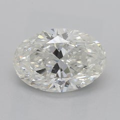 GIA Certified 2.2 Carat Oval Solitaire Tulip Rose Diamond Ring