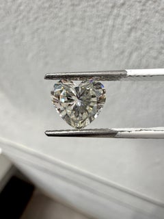 Gia certified 2.20 carats Heart shape natural diamond K- Vvs2 Vg VG None Gia