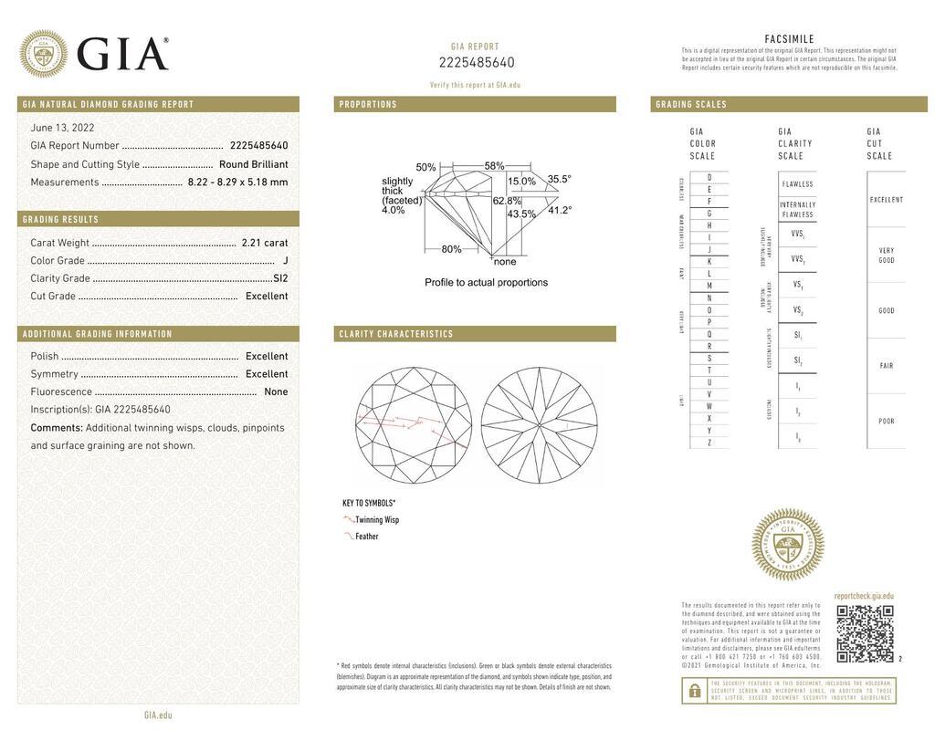 GIA zertifiziert 2,21 Karat Cushion Halo Runde 18K Gelbgold Diamantring (Zeitgenössisch) im Angebot