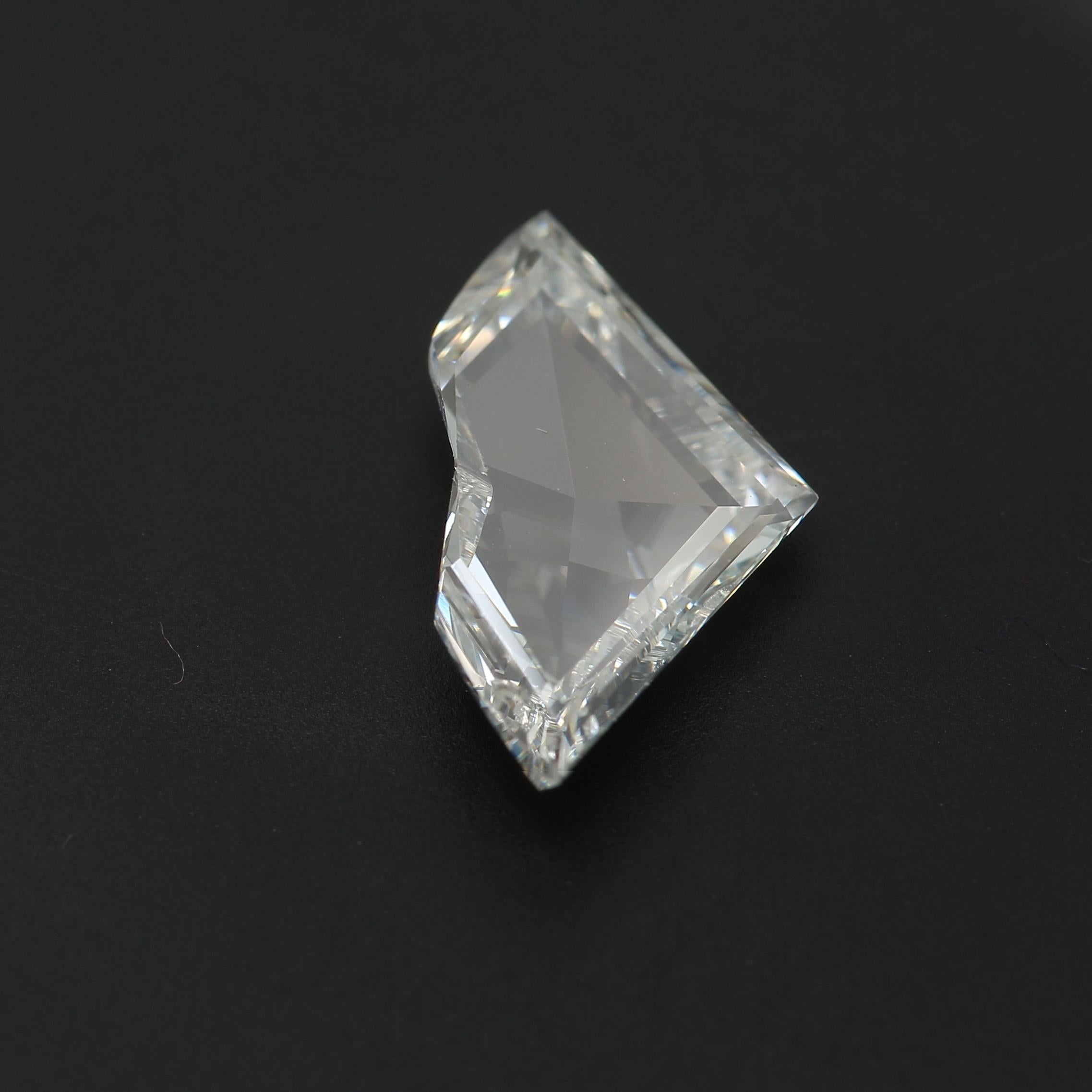 Scudo Diamante certificato GIA da 2,24 carati con colore G e purezza I1 in vendita