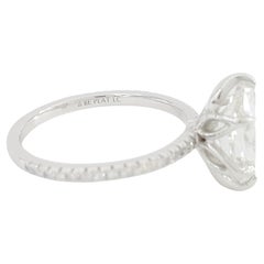 GIA Certified 2.25 Carat Marquise Diamond Platinum Engagement Ring