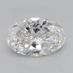 GIA Certified 2.3 Carat Oval Diamond Band Solitaire Diamond Ring