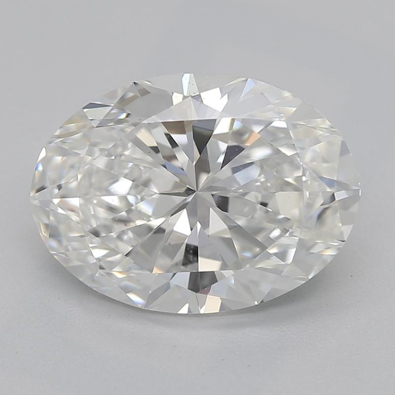 Werten Sie Ihre Schmucksammlung mit diesem exquisiten Diamantring auf, der eine einzigartige Mischung aus Vintage-Inspiration und zeitgenössischem Charme verkörpert. Das Herzstück ist ein ovaler Diamant mit einem Gewicht von 2,30, der mit F und VS2