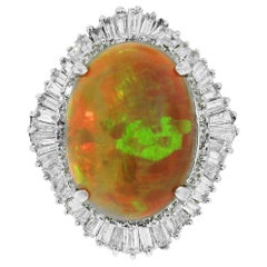 GIA Certified 23.08 Carat Opal Ring