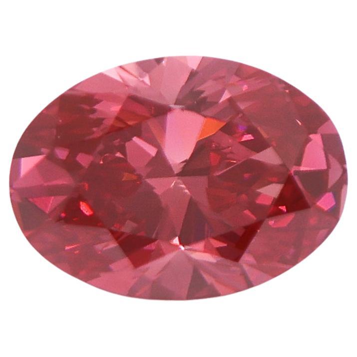 GIA Certified 2.31 Carat VVS1 Fancy Deep Pink Diamond Natural Earth Mined For Sale