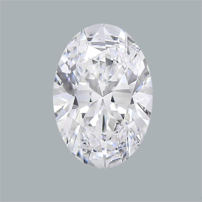 Contemporary GIA Certified 2.39 Carat Oval Diamond Ring with pavé D Color Flawless Clarity For Sale